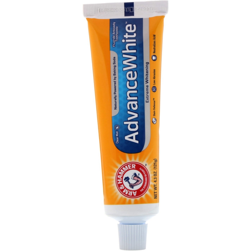 Arm & Hammer, AdvanceWhite Baking Soda & Peroxide Toothpaste, Extreme Whitening, 4.3 oz (121 g)