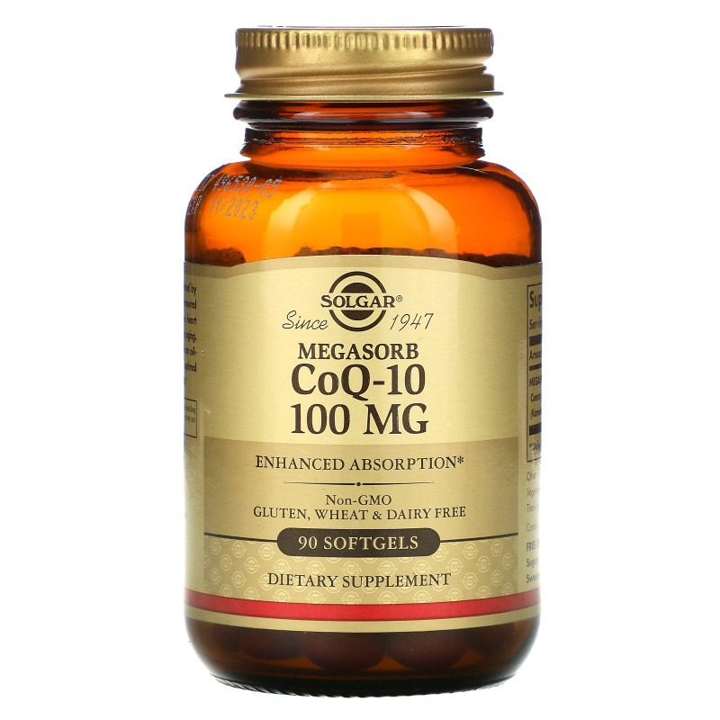 Solgar, Megasorb CoQ-10, 100mg, 90 Softgels