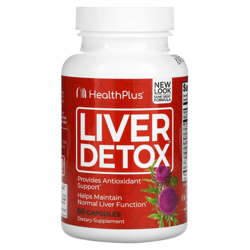 Health Plus, Liver Detox, 60 Capsules