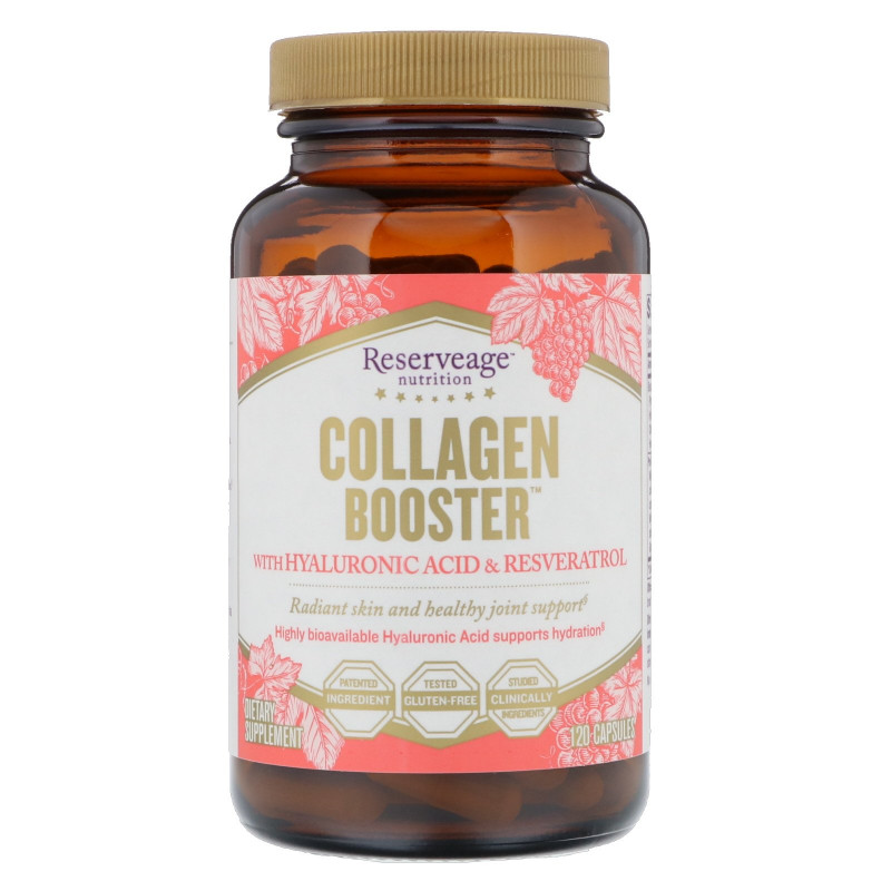 ReserveAge Nutrition, Collagen Booster, 120 капсул