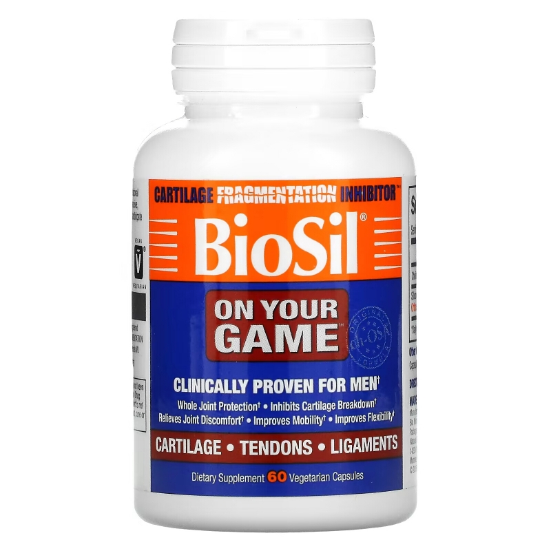 BioSil, On Your Game, 60 Vegetarian Capsules