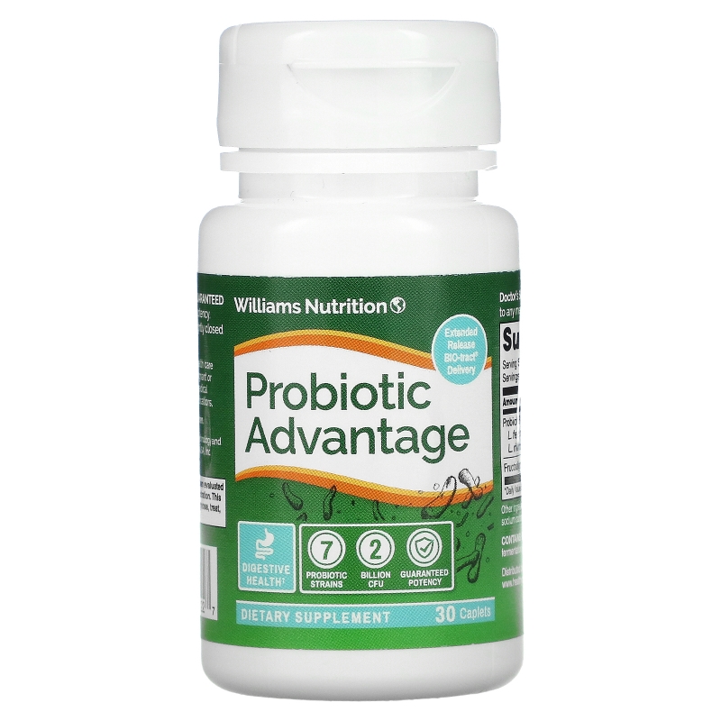 Dr. Williams, Probiotic Advantage, 30 Caplets