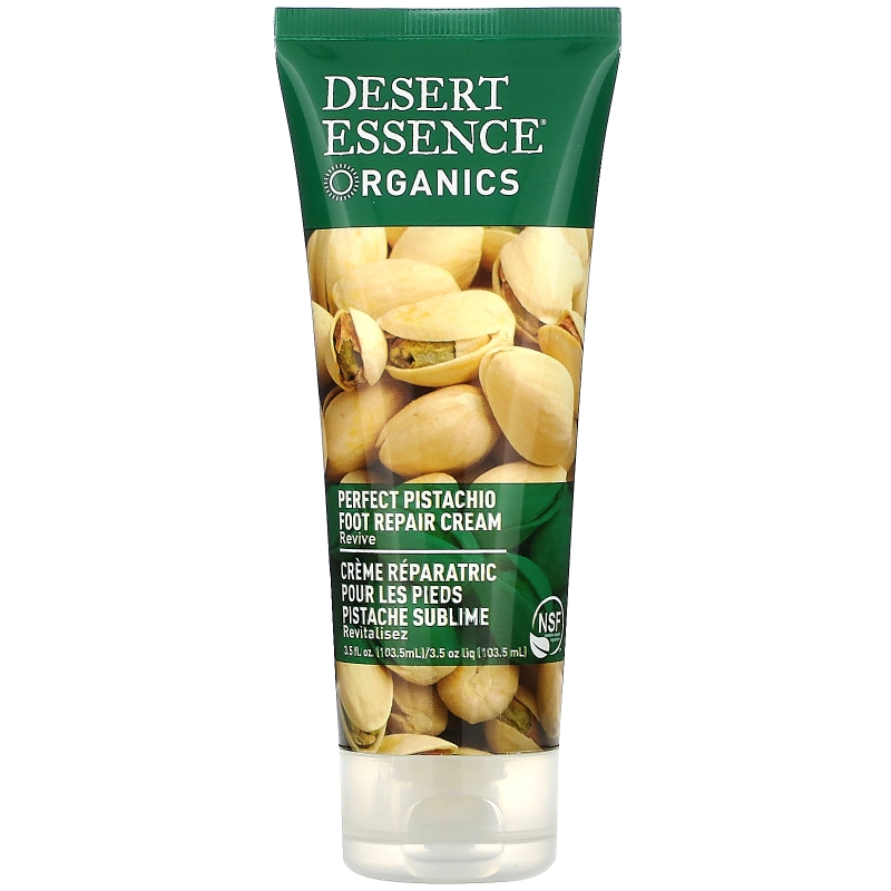 Desert Essence Идеальный крем для ног с экстрактом фисташки 35 жидких унций (1035 мл)