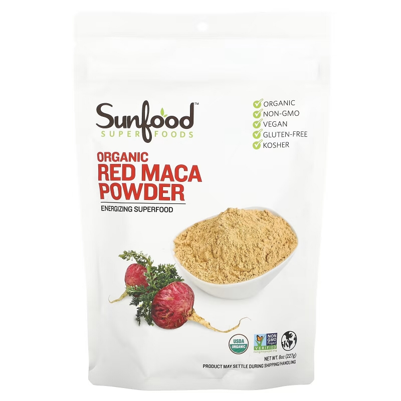 Sunfood Сырой порошок красной маки 8 унций (227 г)