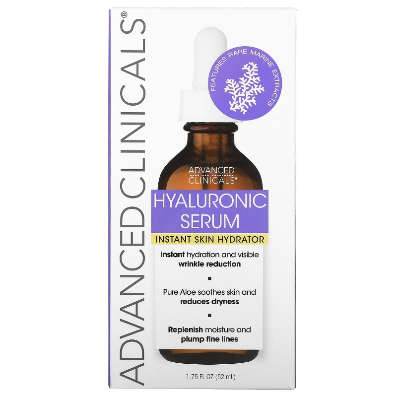 Advanced Clinicals, Hyaluronic Serum, 1.75 fl oz (52 ml)