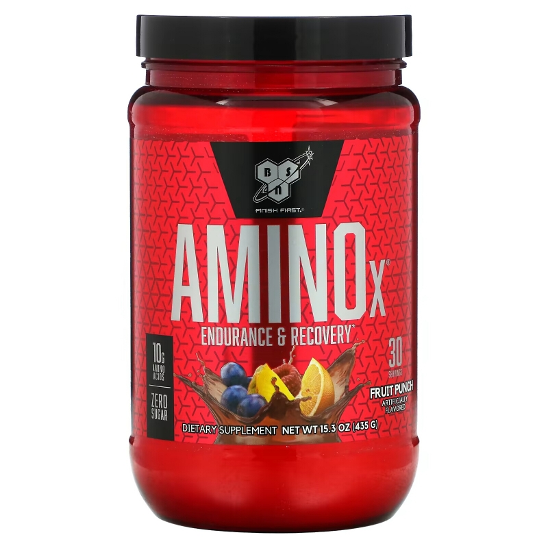 BSN, AminoX, Endurance & Recovery, Fruit Punch, 15.3 oz (435 g)