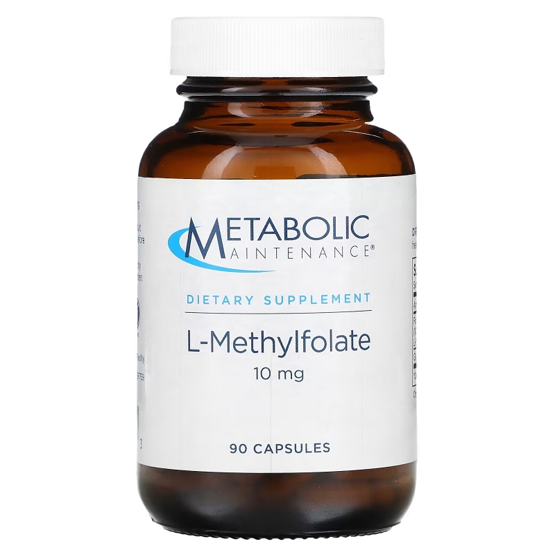 Metabolic Maintenance, L-Methylfolate, 10 mg, 90 Capsules