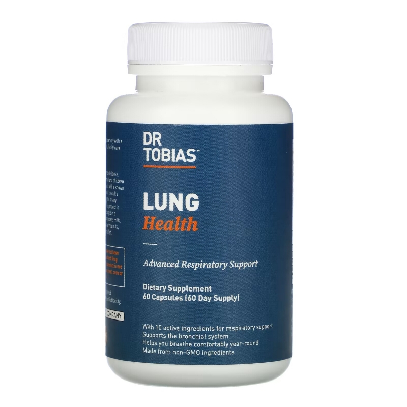 Dr. Tobias, Lung Health, 60 Capsules