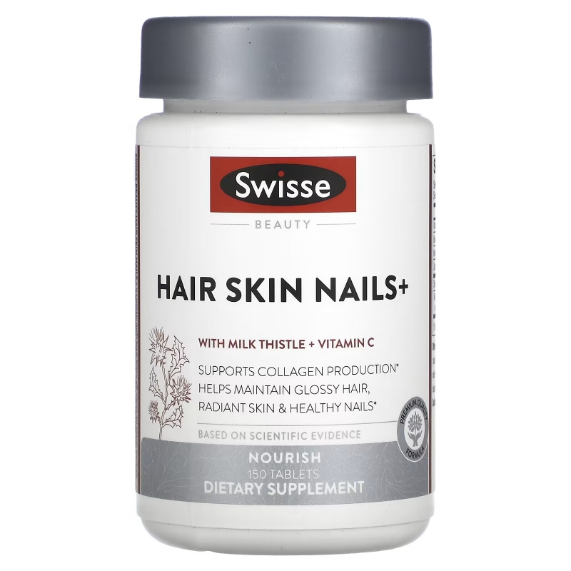 Swisse, Ultiboost, Hair Skin Nails+, 150 Tablets