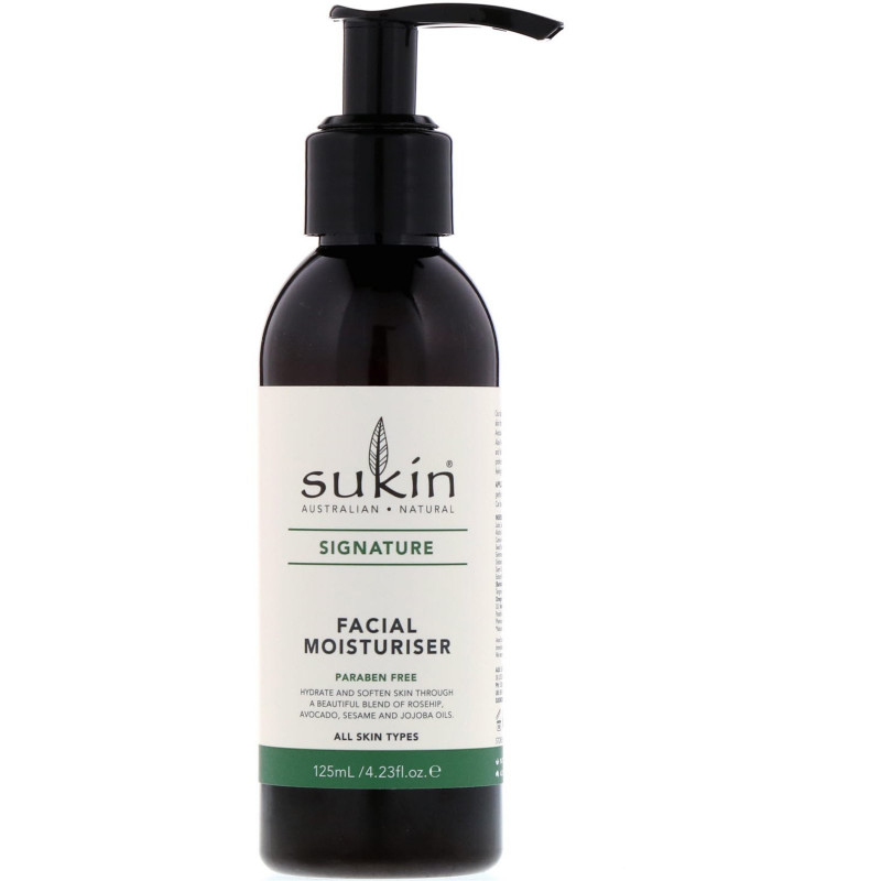 Sukin, Facial Moisturiser, 4.23 fl oz (125 ml)